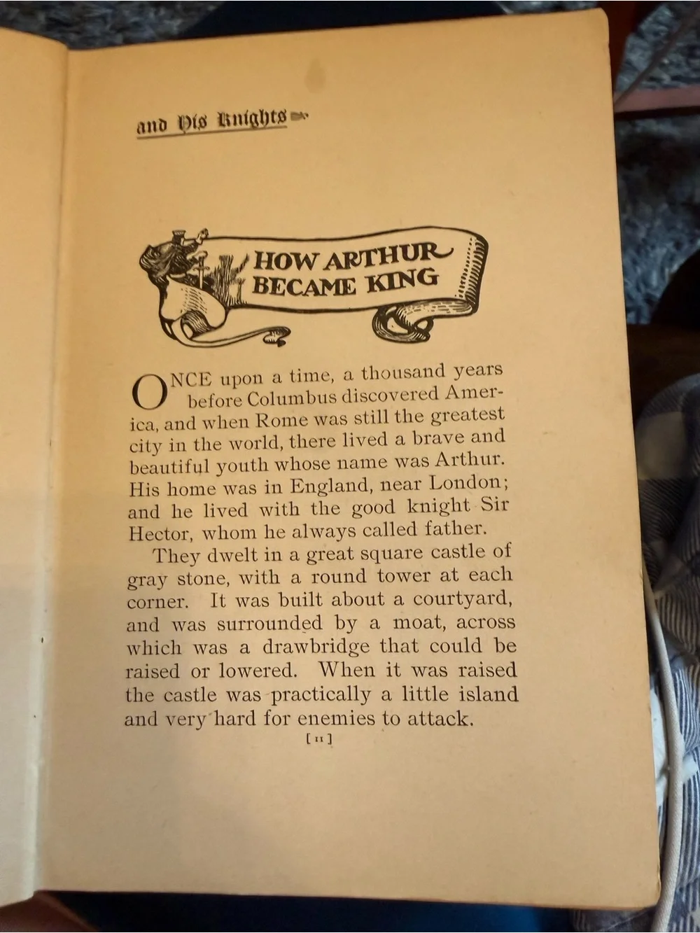Vintage Early 1990s King Arthur and His Knights Hardcover Book